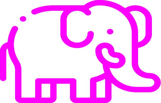 Roze olifant